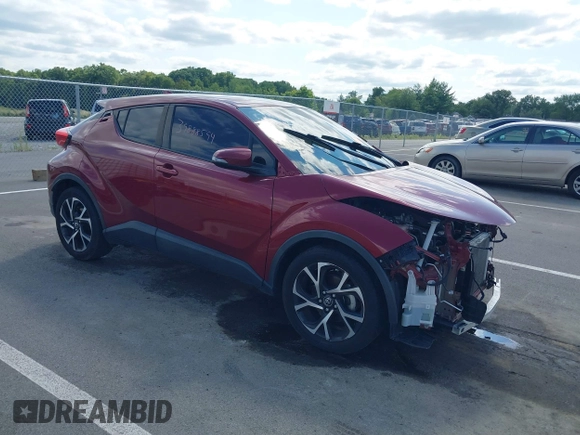 2018 Toyota C-HR XLE with VIN NMTKHMBX0JR030776, listed as a IAAI auction lot 39888594 with 73,011 mi miles and . Bid and sale history available at DreamBid. Image 1.