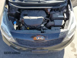 2015 Kia Rio LX with VIN KNADM4A37F6497167, listed as a Copart auction lot 49968245 with 98,517 mi miles and Salvage Title. Bid and sale history available at carsss.com. Image 11.
