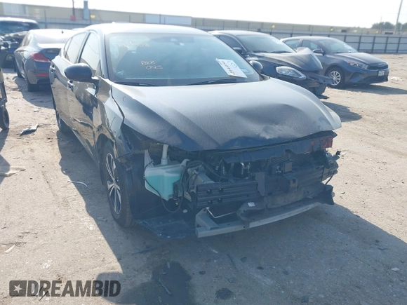 2022 Nissan Sentra SV with VIN 3N1AB8CV2NY294229, listed as a IAAI auction lot 42046050 with 35,659 mi miles and . Bid and sale history available at DreamBid. Image 1.