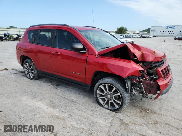 2016 Jeep Compass Sport z VIN 1C4NJCBAXGD727000, wystawiony jako Copart lot #64591555 z przebiegiem 154 441 mil mil oraz Czysty tytuł • Clean title. Historia ofert i sprzedaży dostępna na DreamBid. Obrazek 4.