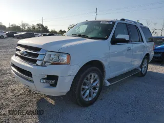 2017 Ford Expedition Limited z VIN 1FMJU1KT7HEA26367, wystawiony jako Copart lot #54133795 z przebiegiem 114 467 mil mil oraz Szkody całkowita. Historia ofert i sprzedaży dostępna na DreamBid. Obrazek 1.