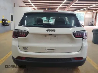 2018 Jeep Compass Sport with VIN 3C4NJCAB5JT263397, listed as a Copart auction lot 55670315 with 95,531 mi miles and Salvage title. Bid and sale history available at DreamBid. Image 6.