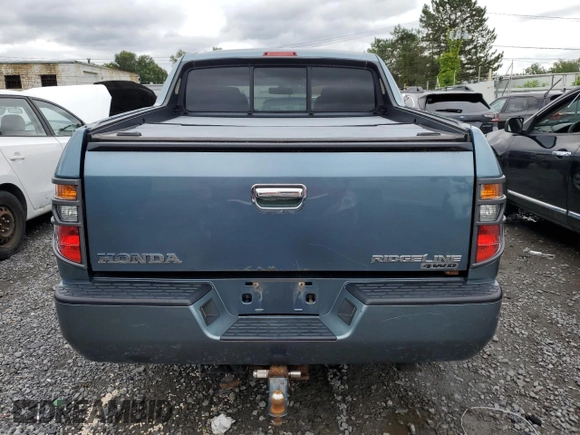 2006 Honda Ridgeline RTL with VIN 2HJYK16576H545330, listed as a Copart auction lot 68220614 with 182,517 mi miles and Clean Title. Bid and sale history available at carsss.com. Image 6.