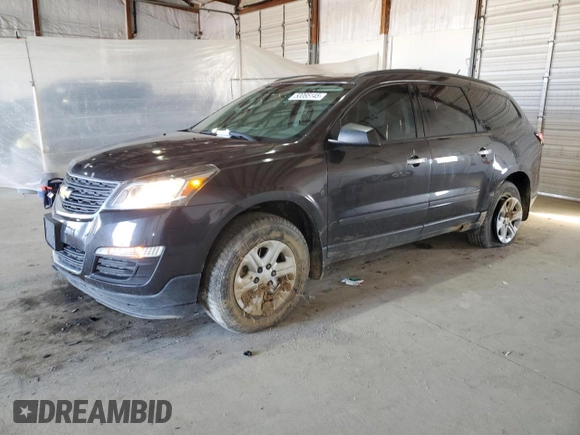 2017 Chevrolet Traverse LS with VIN 1GNKRFED3HJ134530, listed as a Copart auction lot 50065145 with 86,762 mi miles and Salvage Title. Bid and sale history available at DreamBid. Image 1.