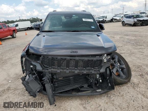 2023 Jeep Grand Cherokee Altitude with VIN 1C4RJGAG7PC573429, listed as a Copart auction lot 58052174 with 9,704 mi miles and Salvage title. Bid and sale history available at DreamBid. Image 5.