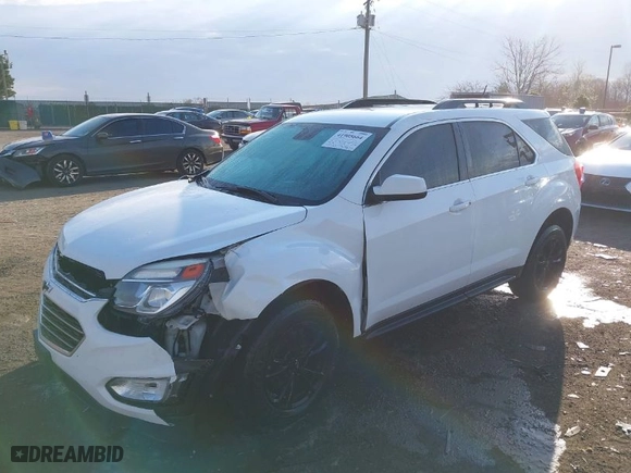 2016 Chevrolet Equinox LT with VIN 2GNFLFEK6G6100952, listed as a IAAI auction lot 41905664 with 132,665 mi miles. Bid and sale history available at carsss.com. Image 2.