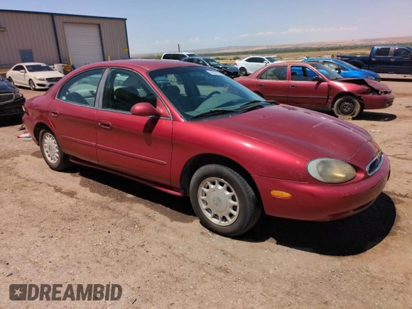 1997 Mercury Sable GS with VIN 1MELM50U2VA600052, listed as a Copart auction lot 58556795 with 65,848 mi miles and Salvage title. Bid and sale history available at DreamBid. Image 4.