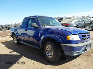 2004 Mazda B-Series 2WD Truck DS with VIN 4F4YR16U34TM00624, listed as a IAAI auction lot 41488309 with Not Provided miles. Bid and sale history available at carsss.com. Image 1.
