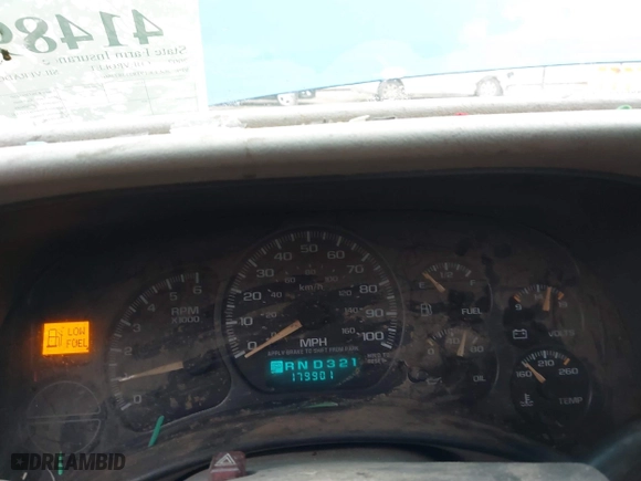 2002 Chevrolet Silverado 1500 LS with VIN 2GCEK19T821387360, listed as a IAAI auction lot 41489346 with 179,901 mi miles. Bid and sale history available at carsss.com. Image 7.