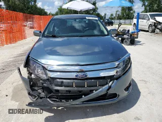 2011 Ford Fusion SEL with VIN 3FAHP0JA5BR340842, listed as a Copart auction lot 55117615 with 106,611 mi miles and Salvage Title. Bid and sale history available at DreamBid. Image 5.