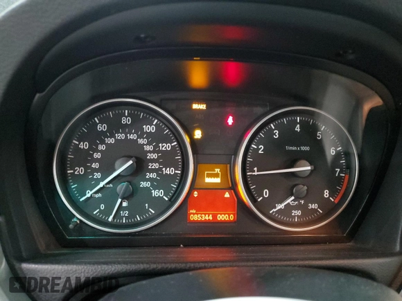 2011 BMW 3 Series 335i xDrive with VIN WBAPL5C57BA983005, listed as a Copart auction lot 48710385 with 85,344 mi miles and Salvage title. Bid and sale history available at DreamBid. Image 9.