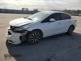 2015 Honda Civic Sedan EX-L with VIN 19XFB2F91FE211892, listed as a Copart auction lot 50780315 with 138,173 mi miles and Salvage Title. Bid and sale history available at carsss.com. Image 1.