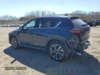 2022 Mazda CX-5 2.5 S Premium Plus Package with VIN JM3KFBEM6N0574048, listed as a Copart auction lot 52000625 with 21,039 mi miles and Salvage Title. Bid and sale history available at carsss.com. Image 2.