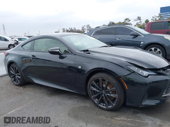 2023 Lexus RC 350 F Sport with VIN JTHGZ5BC4P5027402, listed as a IAAI auction lot 42181360 with 11,780 mi miles and . Bid and sale history available at DreamBid. Image 13.
