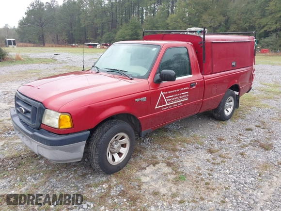 2005 Ford Ranger XL Fleet with VIN 1FTYR10E55PA75284, listed as a IAAI auction lot 41612909 with 49,720 mi miles. Bid and sale history available at carsss.com. Image 2.