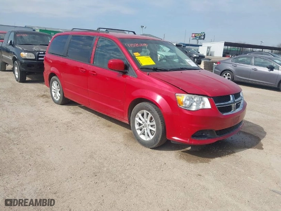 2016 Dodge Grand Caravan SXT with VIN 2C4RDGCG1GR181381, listed as a IAAI auction lot 41580145 with 114,854 mi miles. Bid and sale history available at carsss.com. Image 1.