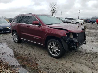 2016 Jeep Grand Cherokee Summit z VIN 1C4RJFJT1GC373718, wystawiony jako Copart lot #84995514 z przebiegiem 134 105 mil mil oraz Szkoda całkowita • Salvage title. Historia ofert i sprzedaży dostępna na DreamBid. Obrazek 4.