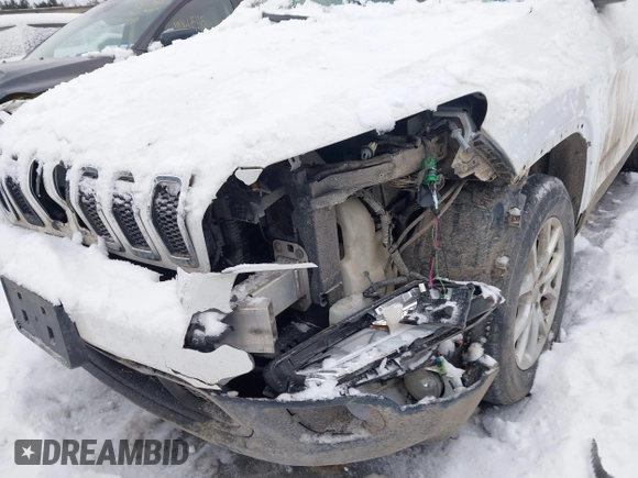 2016 Jeep Cherokee Latitude with VIN 1C4PJMCS0GW193936, listed as a IAAI auction lot 41440254 with 156,477 mi miles. Bid and sale history available at carsss.com. Image 6.