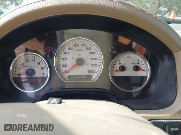 2004 Ford F-150 XLT with VIN 1FTPW12544KC96453, listed as a IAAI auction lot 42644131 with 202,917 mi miles and . Bid and sale history available at DreamBid. Image 7.