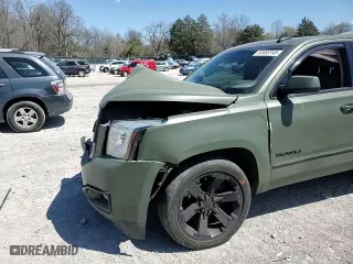 2015 GMC Yukon Denali with VIN 1GKS2CKJXFR553886, listed as a Copart auction lot 50463745 with 134,838 mi miles and Salvage Title. Bid and sale history available at carsss.com. Image 11.