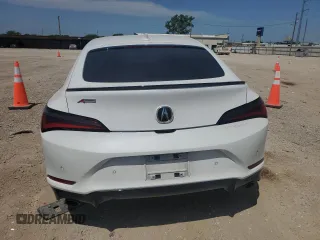 2023 Acura Integra Technology with VIN 19UDE4H6XPA008552, listed as a Copart auction lot 52537315 with 43,412 mi miles and Salvage title. Bid and sale history available at DreamBid. Image 6.