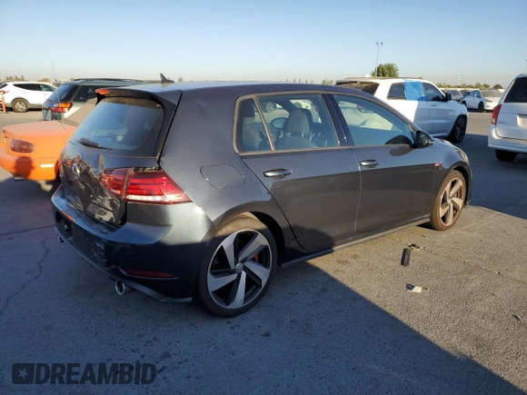 2020 Volkswagen GTI S with VIN 3VW6T7AU7LM001611, listed as a Copart auction lot 69660664 with 70,767 mi miles and Salvage Title. Bid and sale history available at DreamBid. Image 3.