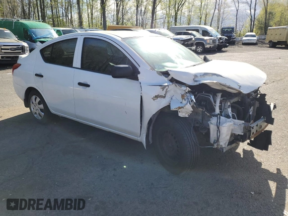 2014 Nissan Versa S Plus with VIN 3N1CN7AP4EL871886, listed as a Copart auction lot 55103865 with 132,525 mi miles and Salvage Title. Bid and sale history available at DreamBid. Image 4.