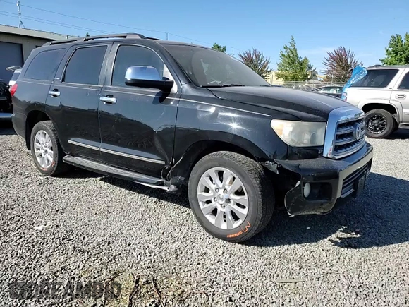 2008 Toyota Sequoia Platinum with VIN 5TDZY67A48S011450, listed as a Copart auction lot 70909604 with 238,985 mi miles and Salvage Title. Bid and sale history available at carsss.com. Image 11.