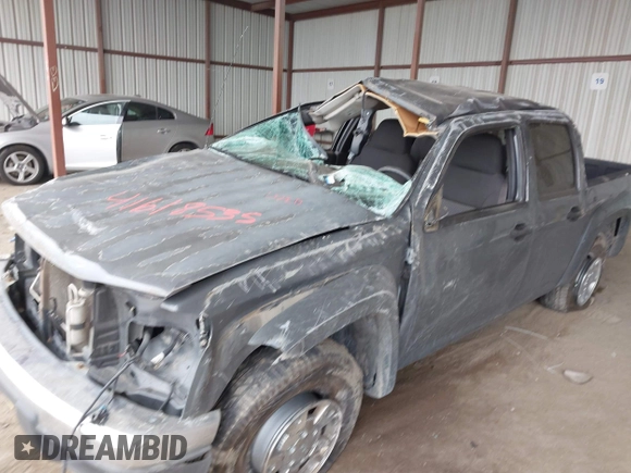 2008 GMC Canyon SLE1 with VIN 1GTDT13E788163991, listed as a IAAI auction lot 41618535 with 168,611 mi miles. Bid and sale history available at carsss.com. Image 6.