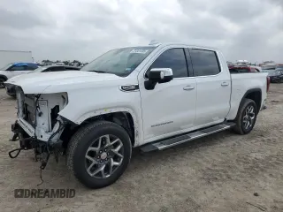 2024 GMC Sierra 1500 SLT с VIN 1GTPHDED7RZ263783, выставлен на аукционе Copart как лот 51341495 с пробегом 9 546 миль миль и Списание • Salvage title. История ставок и продаж доступна на DreamBid. Изображение 1.