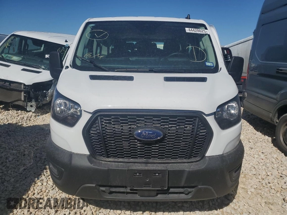 2024 Ford Transit Passenger XL with VIN 1FBAX2Y8XRKB30153, listed as a Copart auction lot 44428625 with 1,382 mi miles and Salvage Title. Bid and sale history available at carsss.com. Image 5.