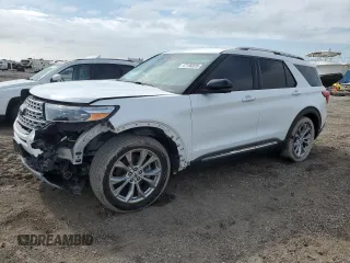 2022 Ford Explorer Limited with VIN 1FMSK7FH0NGA56278, listed as a Copart auction lot 47130335 with 64,514 mi miles and Salvage Title. Bid and sale history available at carsss.com. Image 1.