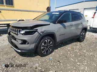 2023 Jeep Compass Limited с VIN 3C4NJDCN9PT565488, выставлен на аукционе Copart как лот 59943685 с пробегом 61 706 миль миль и Чистый • Clean title. История ставок и продаж доступна на DreamBid. Изображение 1.