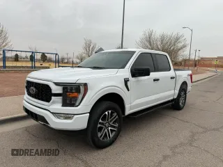 2021 Ford F-150 XL with VIN 1FTEW1CP1MKF13951, listed as a Copart auction lot 49748955 with 49,654 mi miles and Salvage Title. Bid and sale history available at carsss.com. Image 1.