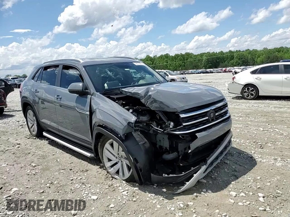 2021 Volkswagen Atlas SE with VIN 1V2JC2CA6MC227031, listed as a Copart auction lot 56779895 with 36,179 mi miles and Salvage title. Bid and sale history available at DreamBid. Image 14.