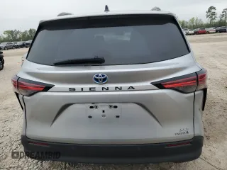 2022 Toyota Sienna XLE with VIN 5TDYRKEC5NS123868, listed as a Copart auction lot 50550835 with 37,350 mi miles and Salvage Title. Bid and sale history available at DreamBid. Image 6.