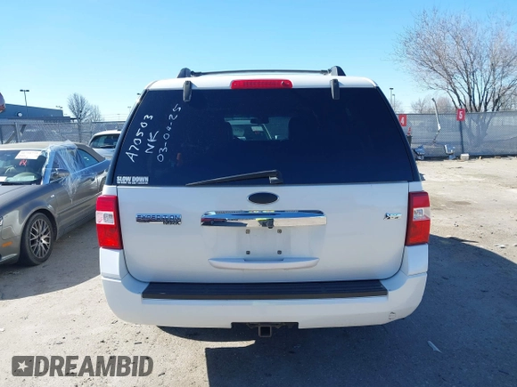 2010 Ford Expedition Max Limited with VIN 1FMJK2A55AEA70503, listed as a IAAI auction lot 41743539 with 266,727 mi miles. Bid and sale history available at carsss.com. Image 16.