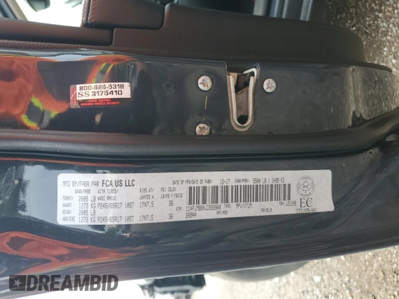 2018 Jeep Cherokee Trailhawk с VIN 1C4PJMBBXJD592860, выставлен на аукционе Copart как лот 60865145 с пробегом 124 130 миль миль и Чистый • Clean title. История ставок и продаж доступна на DreamBid. Изображение 14.