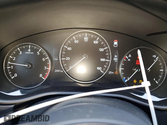 2025 Mazda CX-30 S Select Sport with VIN 3MVDMBBM9SM769760, listed as a Copart auction lot 88716405 with 2,441 mi miles and Salvage Title. Bid and sale history available at DreamBid. Image 9.