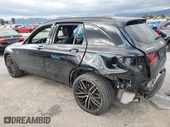 2021 Mercedes-Benz GLC with VIN W1N0G6EB5MF934224, listed as a Copart auction lot 52119644 with 32,868 mi miles and Salvage Title. Bid and sale history available at carsss.com. Image 2.