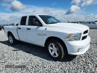 2014 Ram 1500 Express with VIN 1C6RR7FT3ES197188, listed as a Copart auction lot 59846055 with 132,054 mi miles and Salvage title. Bid and sale history available at DreamBid. Image 4.