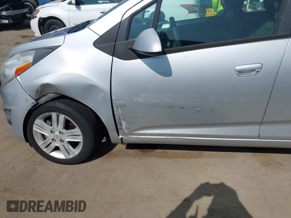 2015 Chevrolet Spark LT with VIN KL8CD6S95FC793084, listed as a IAAI auction lot 42084014 with 41,671 mi miles. Bid and sale history available at carsss.com. Image 6.
