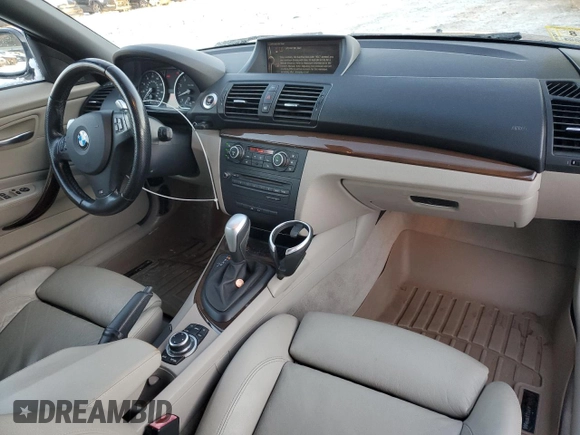 2010 BMW 1 Series 135i with VIN WBAUN9C53AVK41552, listed as a Copart auction lot 42083115 with 114,417 mi miles and Clean Title. Bid and sale history available at carsss.com. Image 8.
