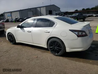 2014 Nissan Maxima 3.5 SV w/Premium Pkg with VIN 1N4AA5AP7EC440092, listed as a Copart auction lot 46334565 with 167,669 mi miles and Salvage Title. Bid and sale history available at carsss.com. Image 2.