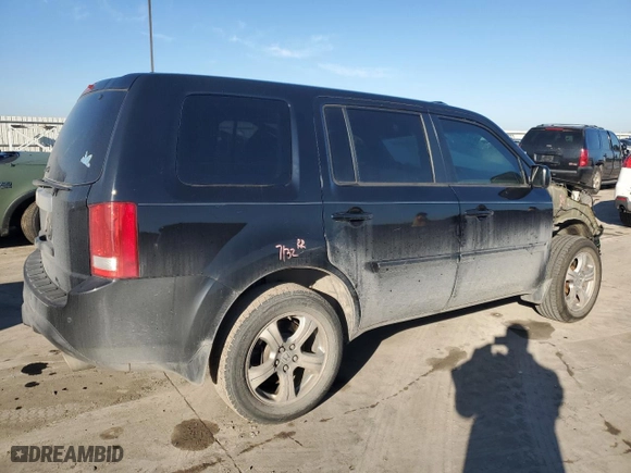 2014 Honda Pilot EX-L with VIN 5FNYF3H50EB025444, listed as a Copart auction lot 46810515 with 139,486 mi miles and Salvage Title. Bid and sale history available at carsss.com. Image 3.