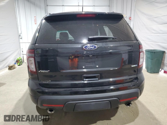 2015 Ford Explorer Sport с VIN 1FM5K8GTXFGB35657, выставлен на аукционе Copart как лот 58374375 с пробегом 90 080 миль миль и Списание • Salvage title. История ставок и продаж доступна на DreamBid. Изображение 6.