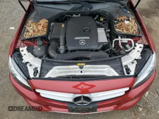 2017 Mercedes-Benz C 300 with VIN 55SWF4KB3HU224146, listed as a Copart auction lot 62603675 with 49,317 mi miles and Salvage title. Bid and sale history available at DreamBid. Image 11.
