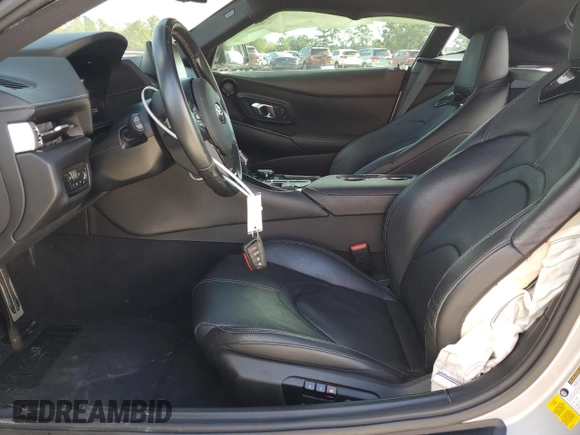 2020 Toyota GR Supra 3.0 with VIN WZ1DB4C02LW027895, listed as a Copart auction lot 73402764 with 24,530 mi miles and Salvage Title. Bid and sale history available at carsss.com. Image 7.