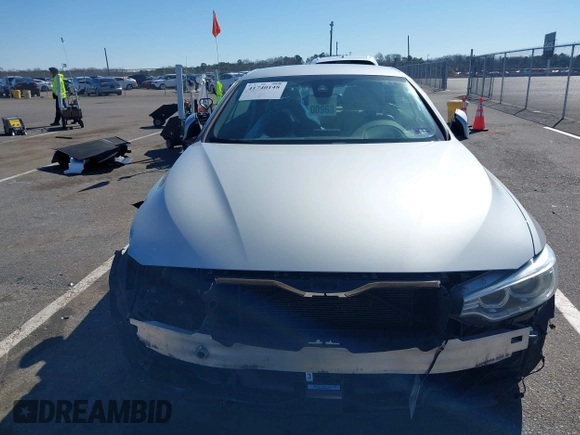 2015 BMW 4 Series 435i xDrive with VIN WBA3T7C50FPW79740, listed as a IAAI auction lot 41740148 with 90,205 mi miles and . Bid and sale history available at carsss.com. Image 12.