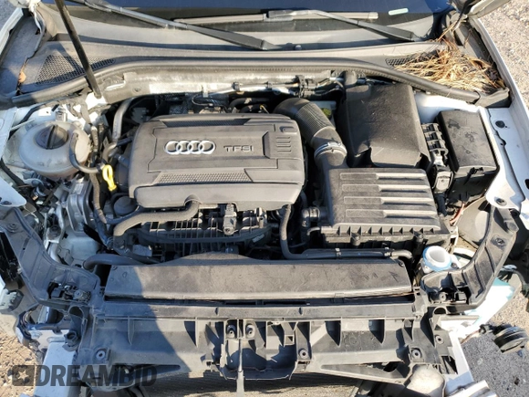 2015 Audi A3 1.8T Premium with VIN WAUACGFFXF1090922, listed as a Copart auction lot 83841984 with 100,801 mi miles and Salvage Title. Bid and sale history available at carsss.com. Image 11.